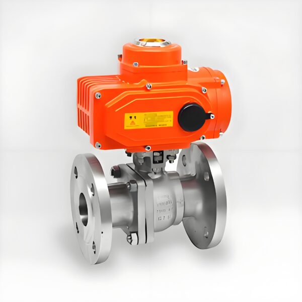 Electric soft seal floating ball valve